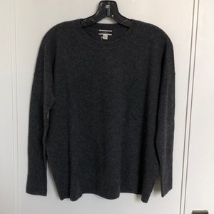 J. Crew cashmere crewneck boyfriend sweater